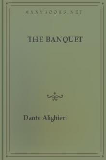The Banquet by Dante Alighieri