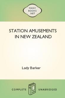 Station Amusements in New Zealand by Lady Barker