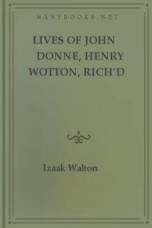 Lives of John Donne, Henry Wotton, Rich'd Hooker, George Herbert, by Izaak Walton