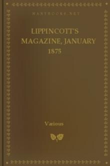 Lippincott's Magazine, January 1875 by Various