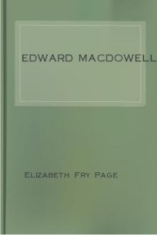 Edward MacDowell by Elizabeth Fry Page