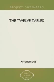 The Twelve Tables by Unknown