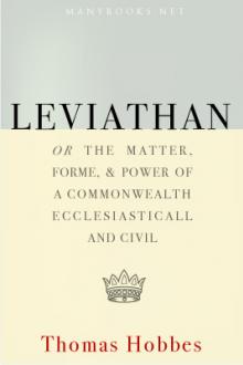 Leviathan by Thomas Hobbes