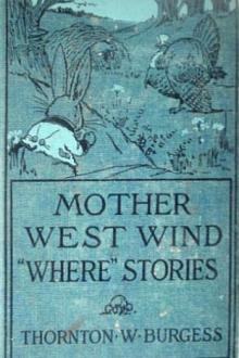 Mother West Wind ''Where'' Stories by Thornton W. Burgess