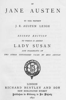 Memoir of Jane Austen by James Edward Austen-Leigh