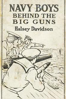 Navy Boys Behind the Big Guns by Halsey Davidson