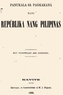 Panukala sa Pagkakana nang Repúblika nang Pilipinas by Apolinario Mabini