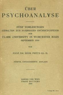 Über Psychoanalyse by Sigmund Freud