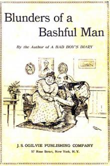 The Blunders of a Bashful Man by Walter T. Gray