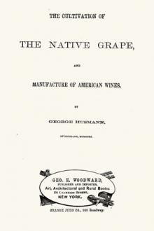 The Cultivation of The Native Grape, and Manufacture of American Wines by George Husmann