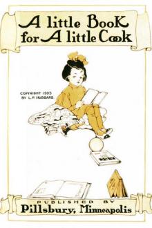 A Little Book for A Little Cook by L. P. Hubbard