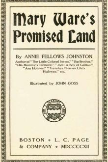 Mary Ware's Promised Land by Annie Fellows Johnston