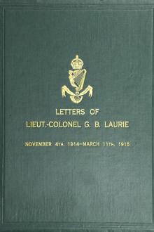 Letters of Lt.-Col. George Brenton Laurie by George Brenton Laurie