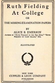 Ruth Fielding At College by Alice B. Emerson