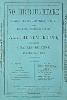 No Thoroughfare by Wilkie Collins, Charles Dickens