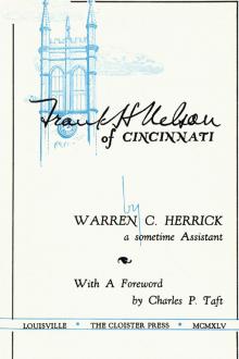 Frank H. Nelson of Cincinnati by Warren Crocker Herrick