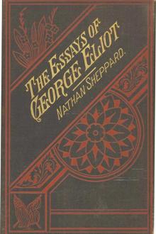 The Essays of ''George Eliot'' by George Eliot