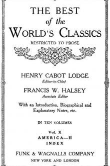 The Best of the World's Classics, Restricted to Prose, Vol. X by Unknown
