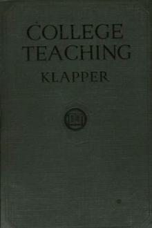 College Teaching by Paul Klapper