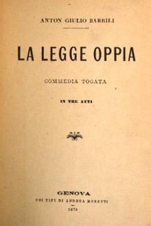 La legge Oppia by Anton Giulio Barrili