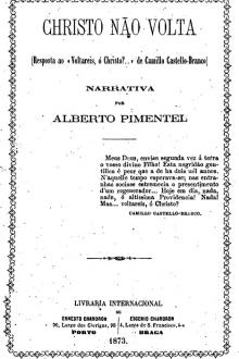 Christo não volta by Alberto Augusto de Almeida Pimentel