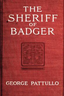 The Sheriff of Badger by George Pattullo