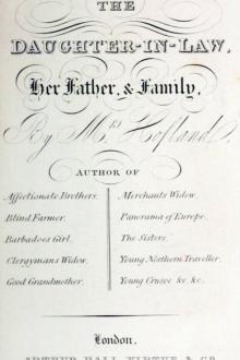 The Daughter-in-law, her Father, & Family by Barbara Hofland