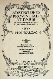 A Distinguished Provincial at Paris by Honoré de Balzac